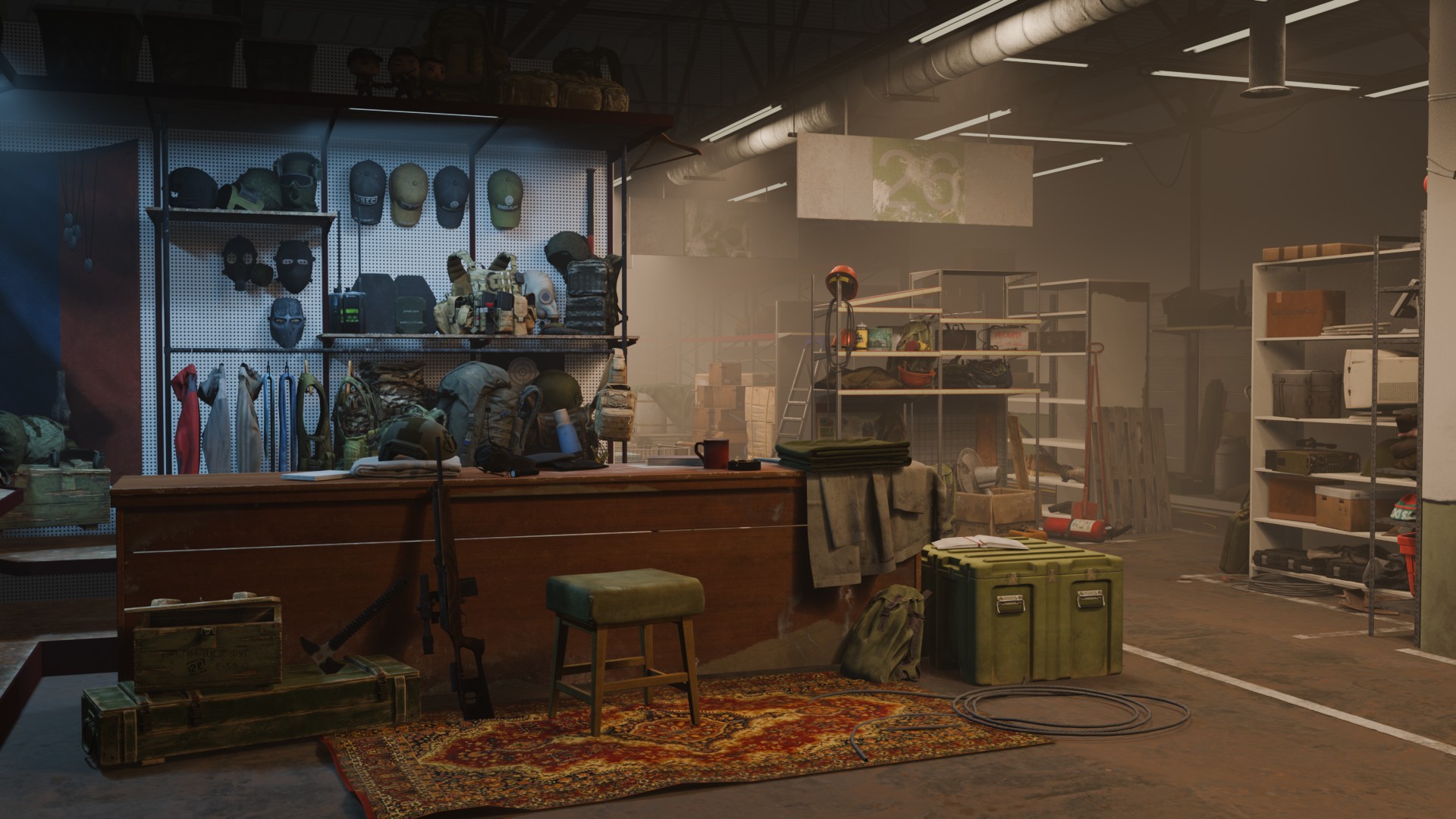 Render of the final scene