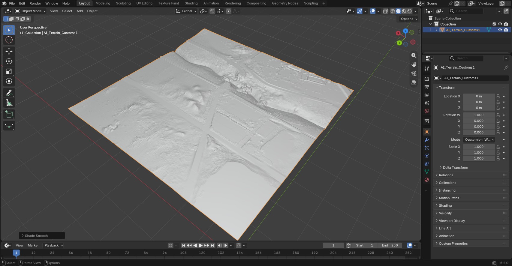 customs terrain