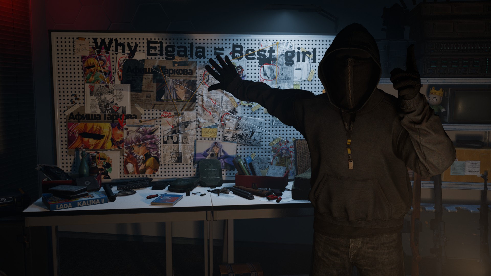 POV : Fence kidnapped you to explain in detail why Elgala from Excel Saga is the best girl