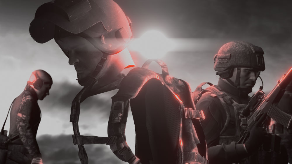 Render with the chest of the character missing.