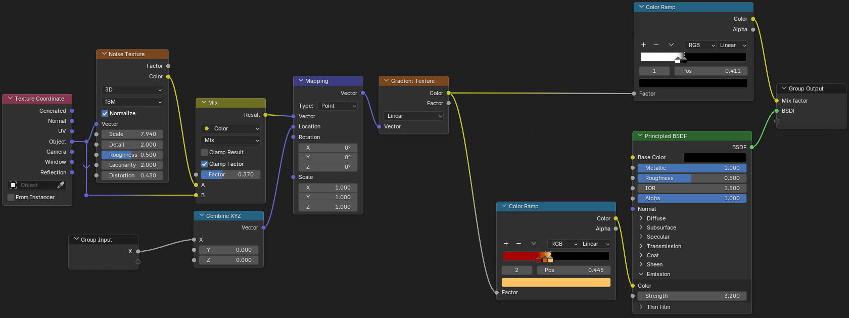 Logo fire dissolve material.