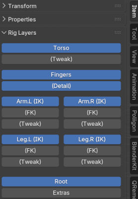 rig layers menu