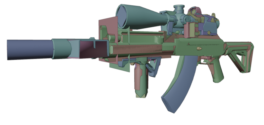 weapon object after import