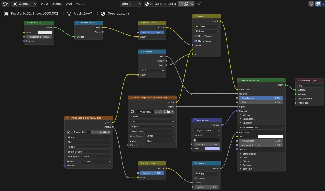 material setup for transparent objects