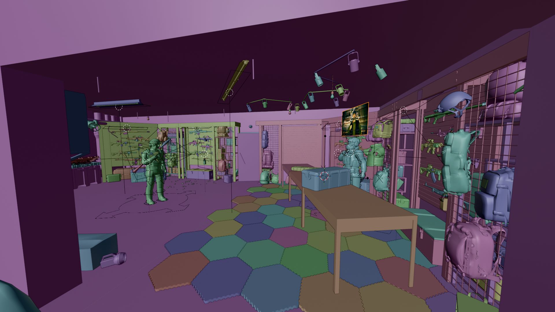 Scene overview