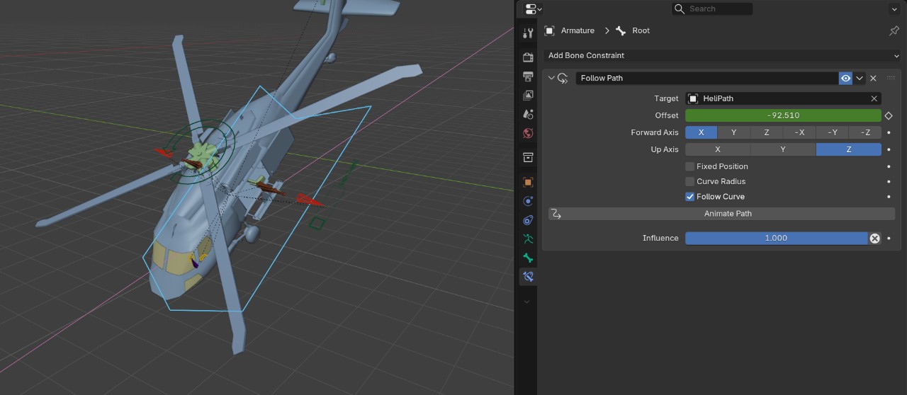 helicopter constraint
