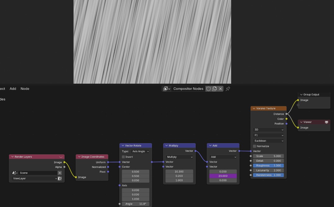lines setup.