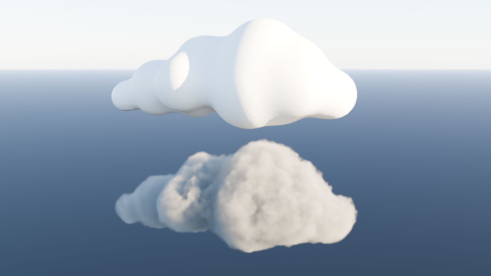 cloud effect and mesh